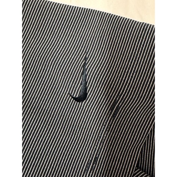 Nike Golf Dri-FIT UV Polo Shirt XL Gray Striped Renditions Logo Men's Performanc - Picture 3 of 12